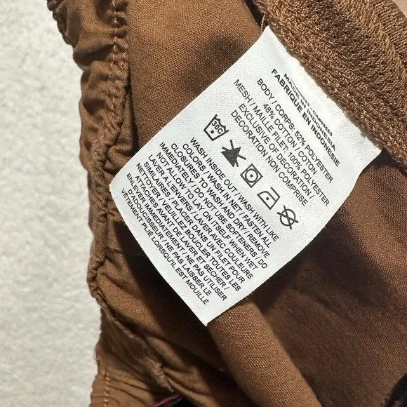 Nike Pants Womens XS Brown Air Jordan Essential Utility Cargo Loose Fit Joggers - Picture 16 of 16